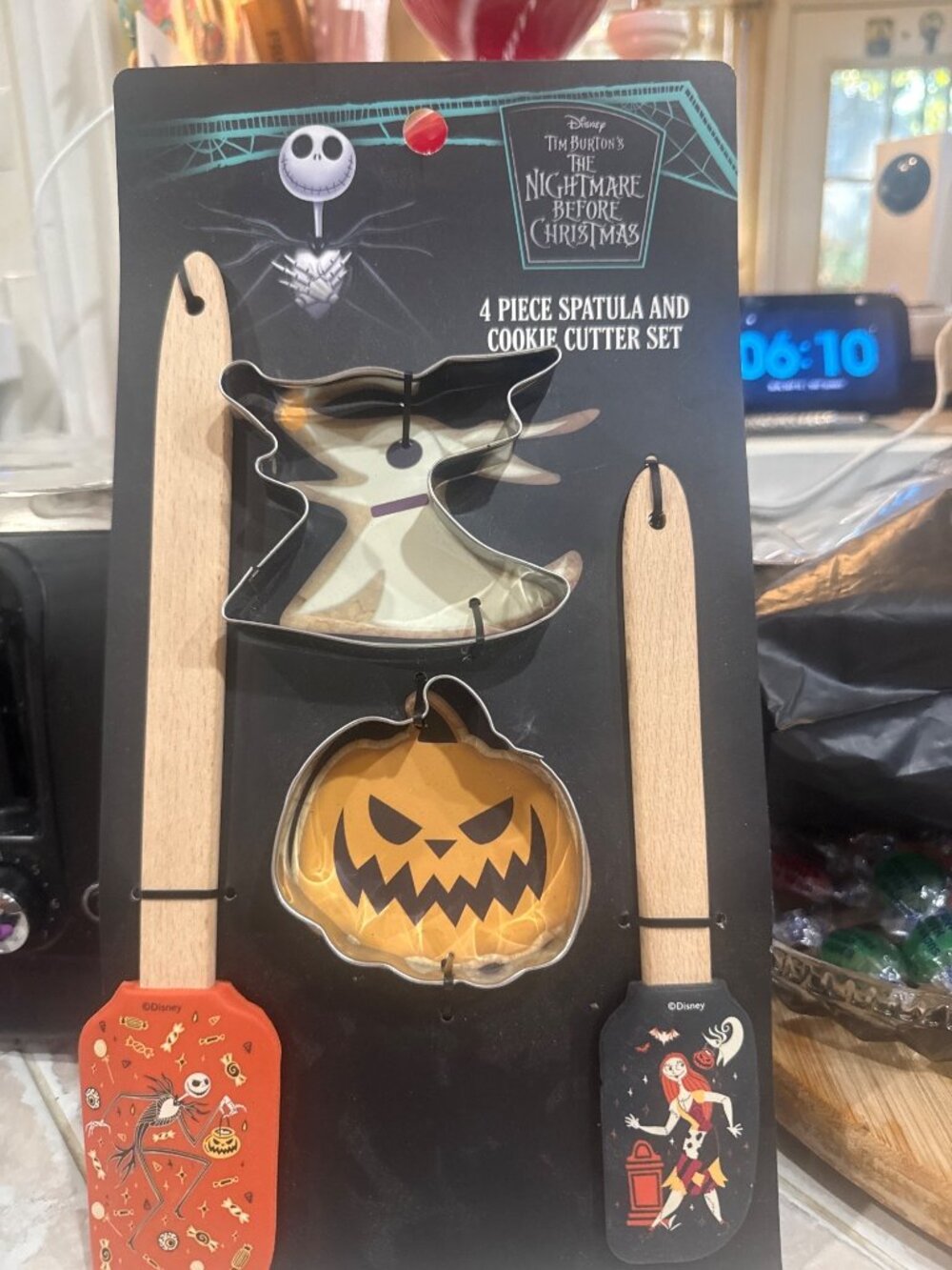 Halloween Baking Tools-Disney Tim Burtons The Nightmare Before Christmas 4-Piece
